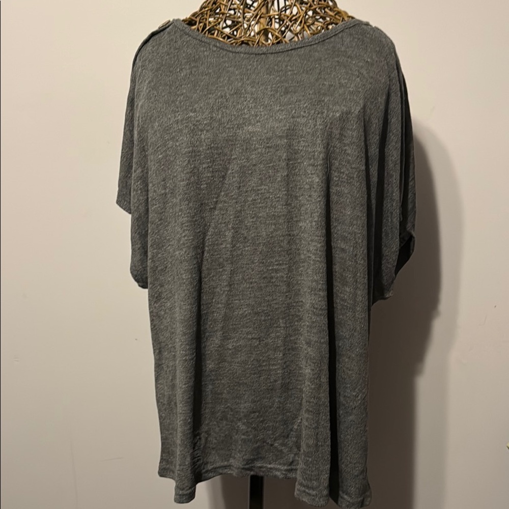 Gray Women's Top